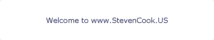 Welcome to www.StevenCook.US